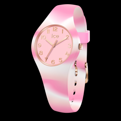 Ice tie and dye - pink shades - extra small