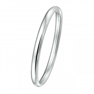 Zilveren slavenarmband