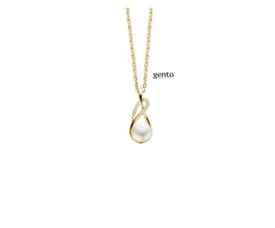 Ketting 18kt verguld 