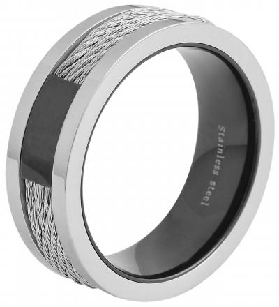 Stalen herenring
